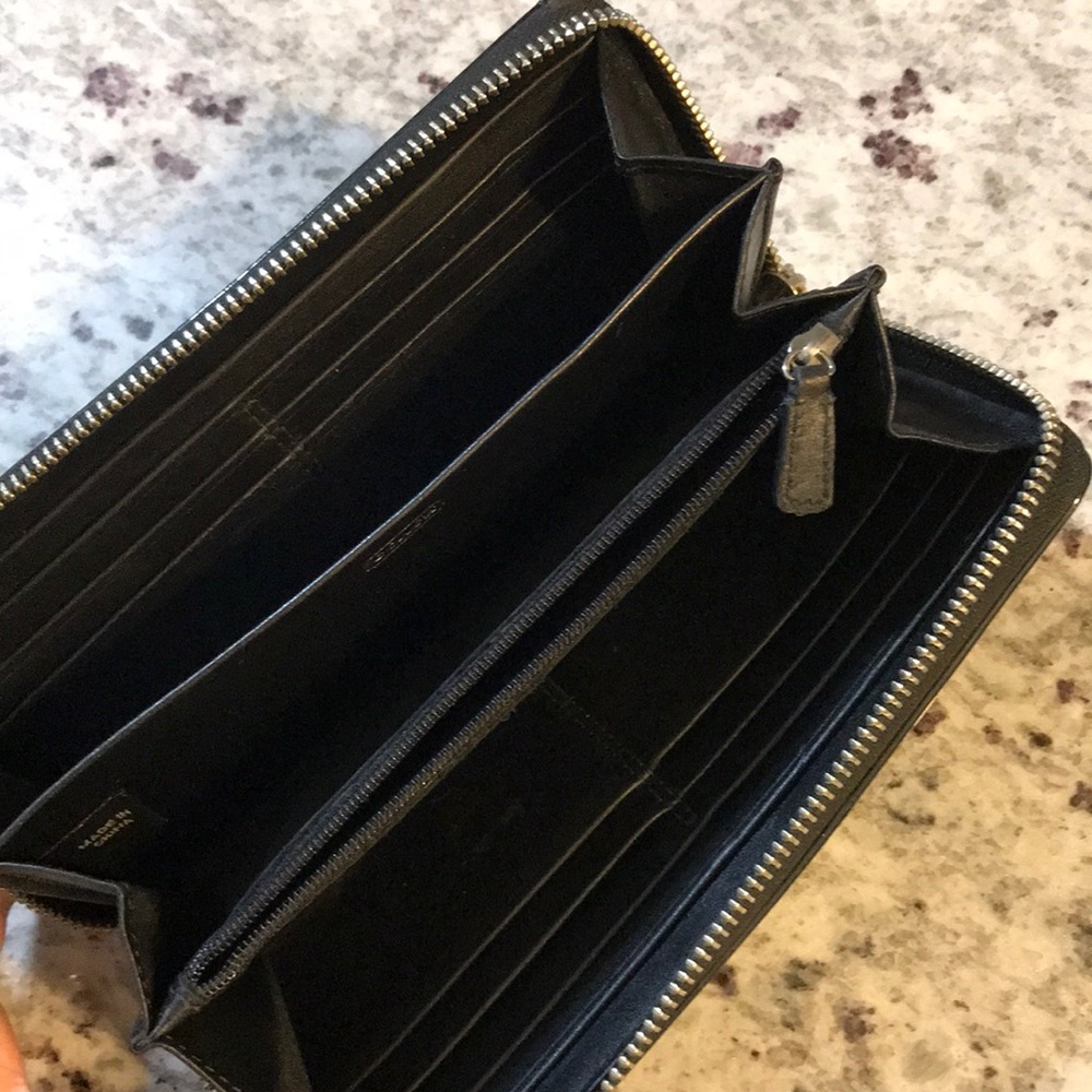 Black Coach Wallet - image 4